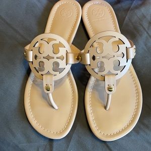 Tory Burch, Miller Sandals, Light Makeup size 9
